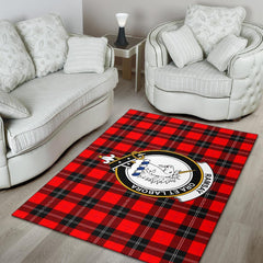 Ramsay Tartan Crest Area Rug