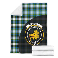 Campbell Dress Tartan Crest Blanket Wave Style