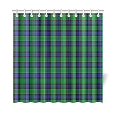 Graham Of Menteith Modern Tartan Shower Curtain