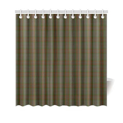 Gray Tartan Shower Curtain