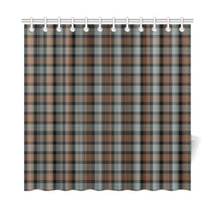 Gunn Modern Tartan Shower Curtain