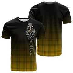 Houston Tartan Crest T-shirt - Alba Celtic Style