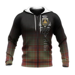 MacGillivray Hunting Ancient Tartan Hoodie - Alba Celtic Style