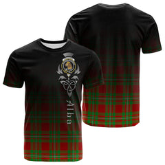 MacGregor Modern Tartan Crest T-shirt - Alba Celtic Style