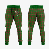 MacKinnon Hunting Modern Tartan Crest Jogger Sweatpants