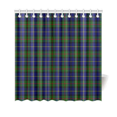 Macleod Of Harris Modern Tartan Shower Curtain