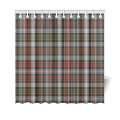 Macrae Hunting Weathered Tartan Shower Curtain