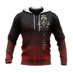 Matheson Modern Tartan Hoodie - Alba Celtic Style