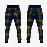 Moore Tartan Crest Jogger Sweatpants