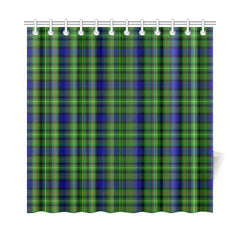 Rollo Modern Tartan Shower Curtain