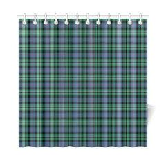 Rose Hunting Ancient Tartan Shower Curtain