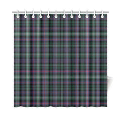 Rose Hunting Modern Tartan Shower Curtain