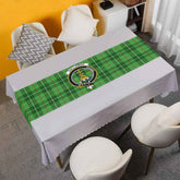 Galloway Tartan Crest Table Runner - Cotton table runner