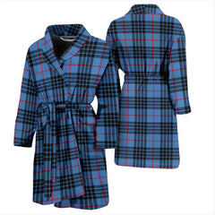 MacKay Blue Tartan Bathrobe