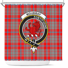 Moubray Tartan Crest Shower Curtain