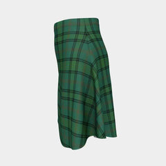 Ross Hunting Ancient Tartan Flared Skirt