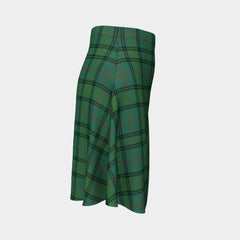 Ross Hunting Ancient Tartan Flared Skirt