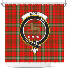Scott Tartan Crest Shower Curtain