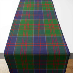 Stewart of Appin Hunting Modern Tartan Table Runner - Cotton table runner