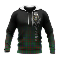 Shaw Of Tordarroch Green Hunting Tartan Hoodie - Alba Celtic Style