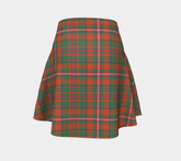 MacKinnon Ancient Tartan Flared Skirt