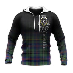 Wood Modern Tartan Hoodie - Alba Celtic Style