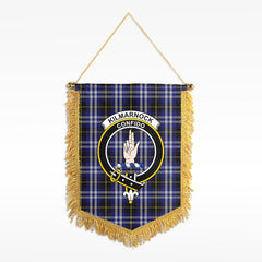 Kilmarnock Tartan Crest Wall Hanging Banner