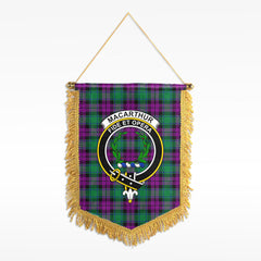 MacArthur – Milton Tartan Crest Wall Hanging Banner