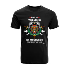 McGregor Ancient Tartan Crest T-shirt - I'm not yelling style