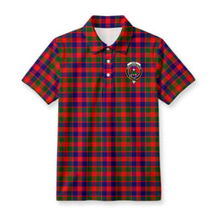 Gow (of Skeoch) Tartan Crest Birdseye Mesh Polo Shirt