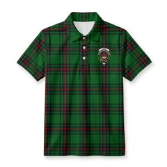 Lundin Tartan Crest Birdseye Mesh Polo Shirt