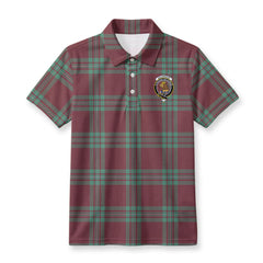 MacGregor Hunting Ancient Tartan Crest Birdseye Mesh Polo Shirt