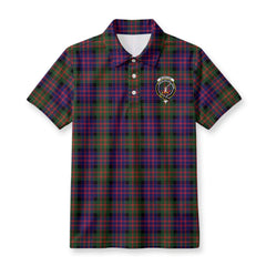 McBrayne Tartan Crest Birdseye Mesh Polo Shirt
