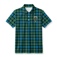Rollo Ancient Tartan Crest Birdseye Mesh Polo Shirt