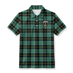 Wallace Hunting Ancient Tartan Crest Birdseye Mesh Polo Shirt