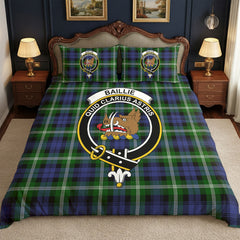 Baillie Modern Tartan Crest Bedding Set