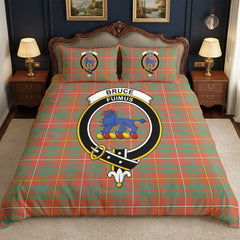 Bruce Ancient Tartan Crest Bedding Set