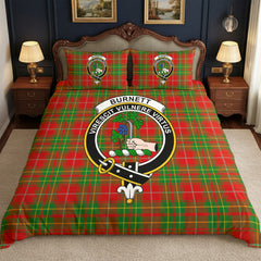 Burnett Ancient Tartan Crest Bedding Set