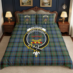 Cameron of Erracht Ancient Tartan Crest Bedding Set