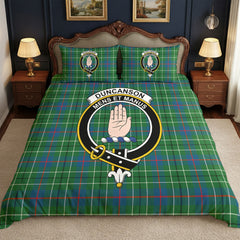 Duncanson Tartan Crest Bedding Set