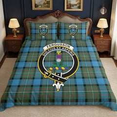 Fergusson Ancient Tartan Crest Bedding Set