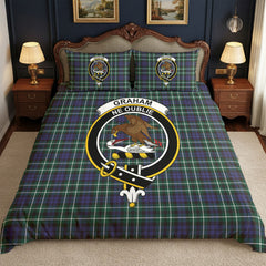 Graham of Montrose Modern Tartan Crest Bedding Set