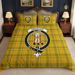 Houston Tartan Crest Bedding Set