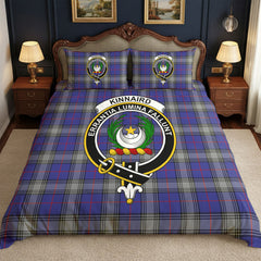 Kinnaird Tartan Crest Bedding Set