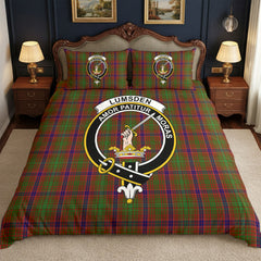 Lumsden Tartan Crest Bedding Set