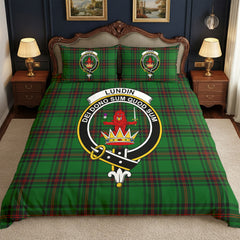 Lundin Tartan Crest Bedding Set