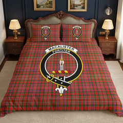 MacAlister Modern Tartan Crest Bedding Set