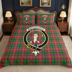 MacCulloch (McCulloch) Tartan Crest Bedding Set