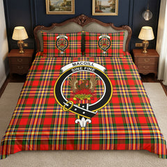MacGill Modern Tartan Crest Bedding Set