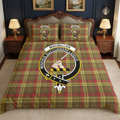 MacMillan Old Weathered Tartan Crest Bedding Set